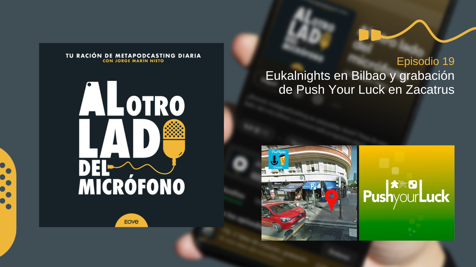 19. Eukalnights en Bilbao y grabación de Push Your Luck en Zacatrus