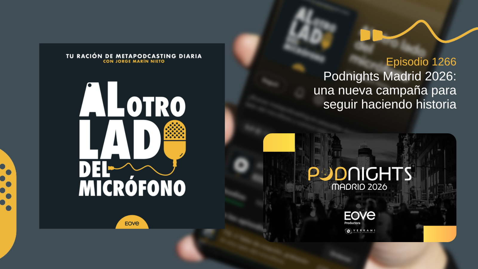 Podnights Madrid 2026: una nueva campaña para seguir haciendo historia