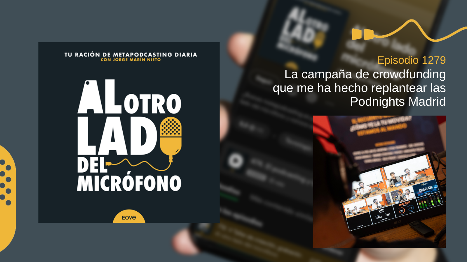 La campaña de crowdfunding que me ha hecho replantear las Podnights Madrid