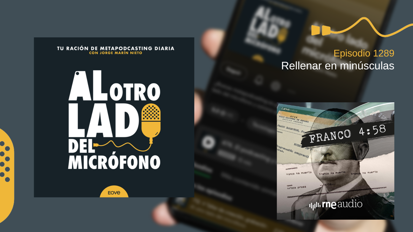 Franco 4:58, el podcast que explica cómo se contó la muerte de Franco en la radio | #LunesPodcastero
