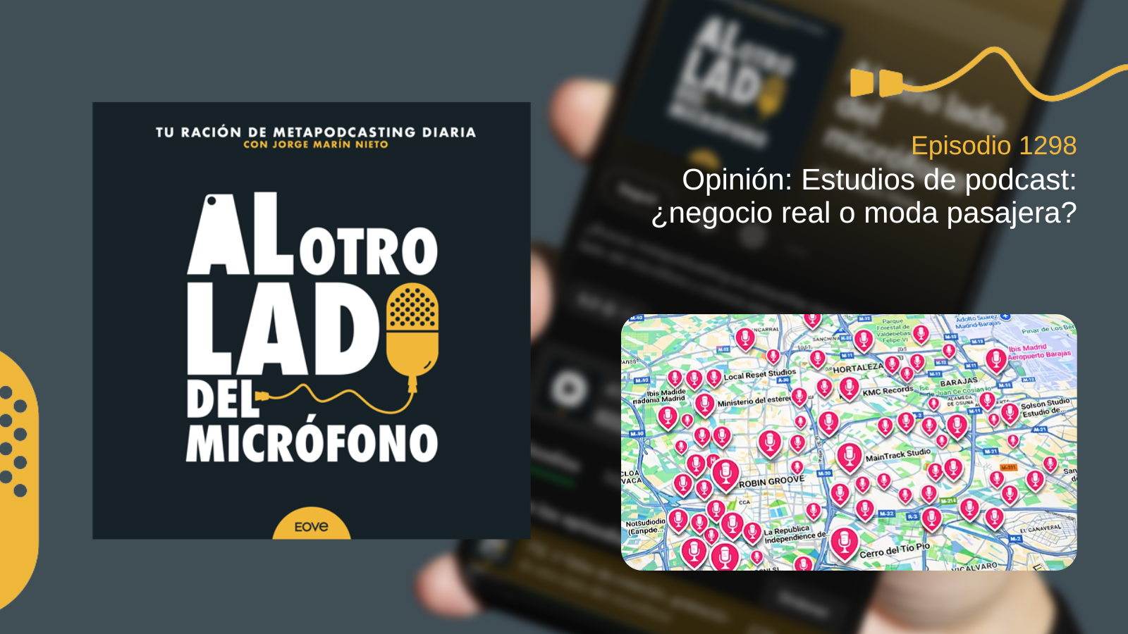 Opinión: Estudios de podcast: ¿negocio real o moda pasajera?