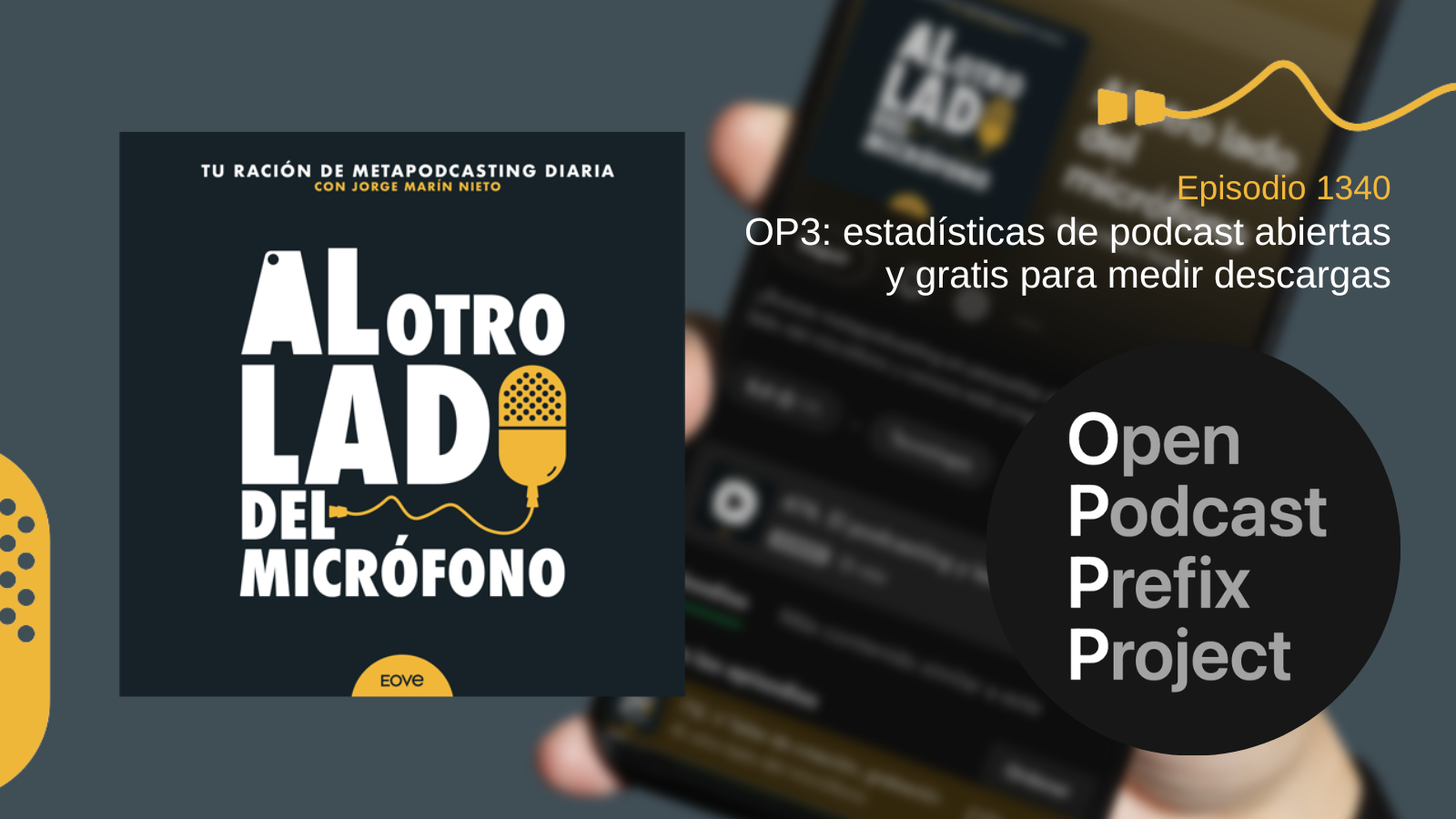 OP3: estadísticas de podcast abiertas y gratis para medir descargas