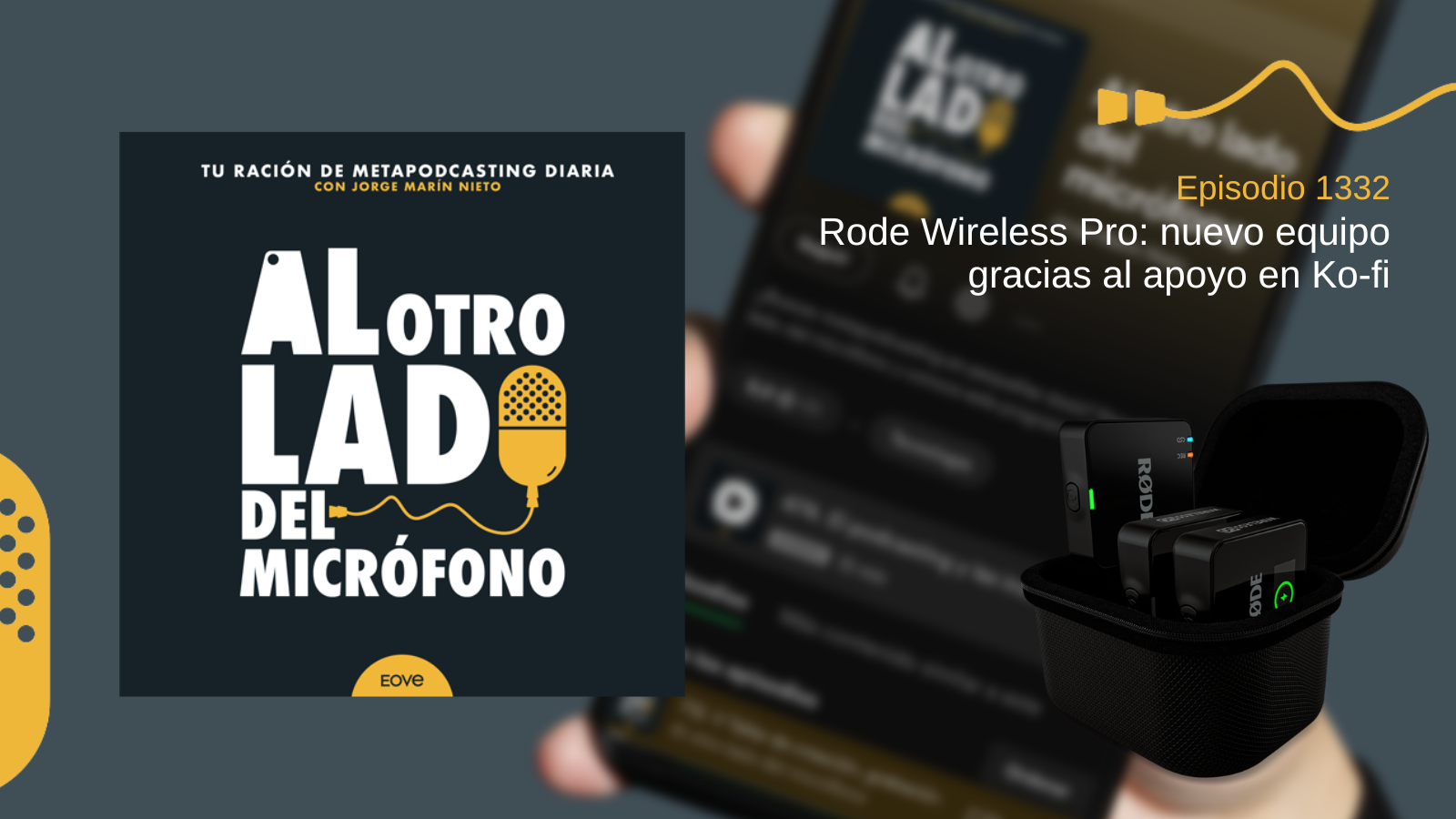Rode Wireless Pro: nuevo equipo gracias al apoyo en Ko-fi