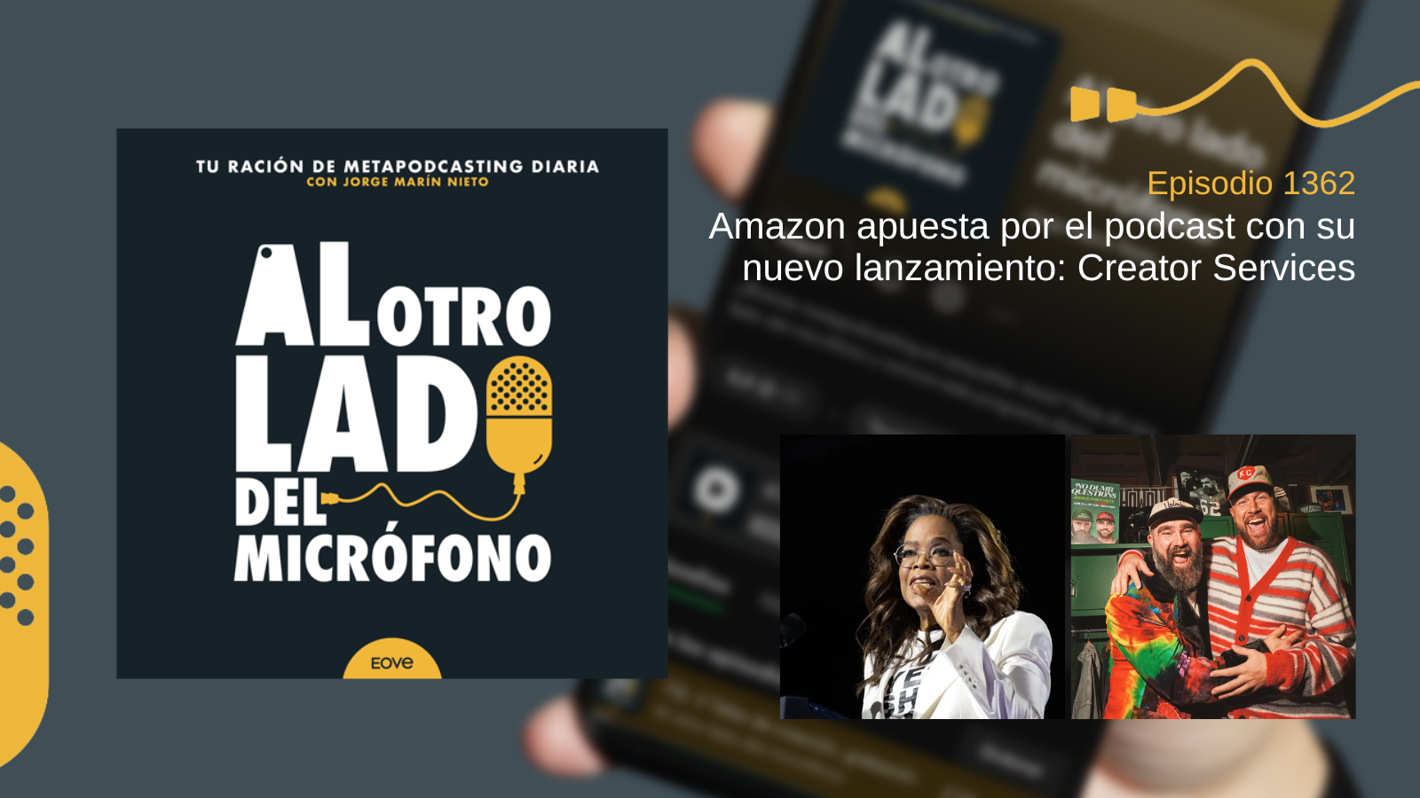 Amazon apuesta por el podcast con su nuevo lanzamiento: Creator Services