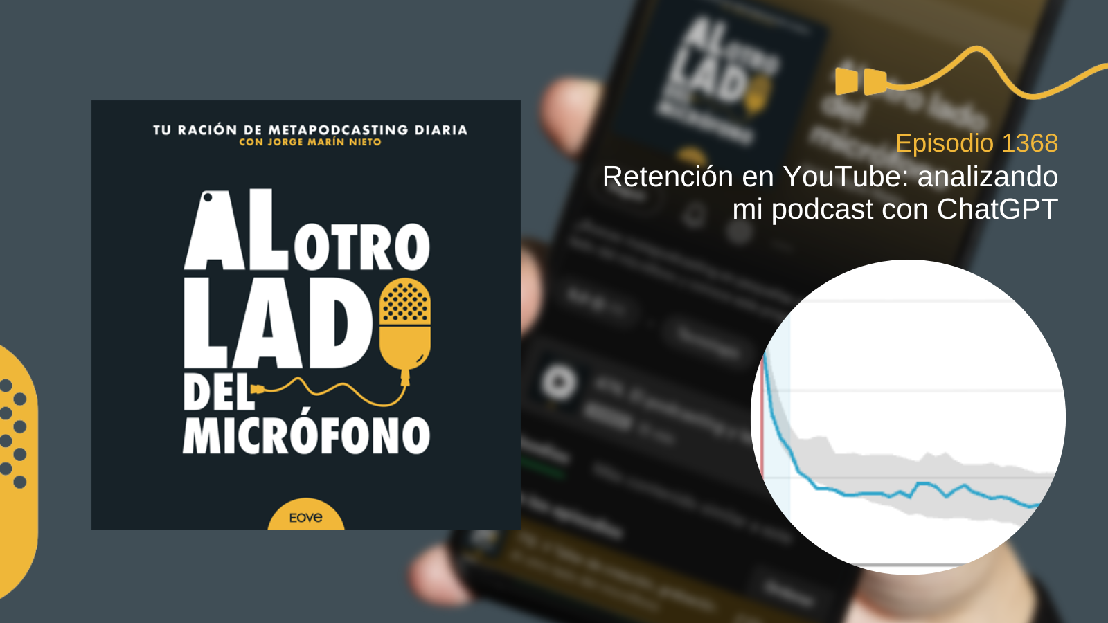 Retención en YouTube: analizando mi podcast con ChatGPT