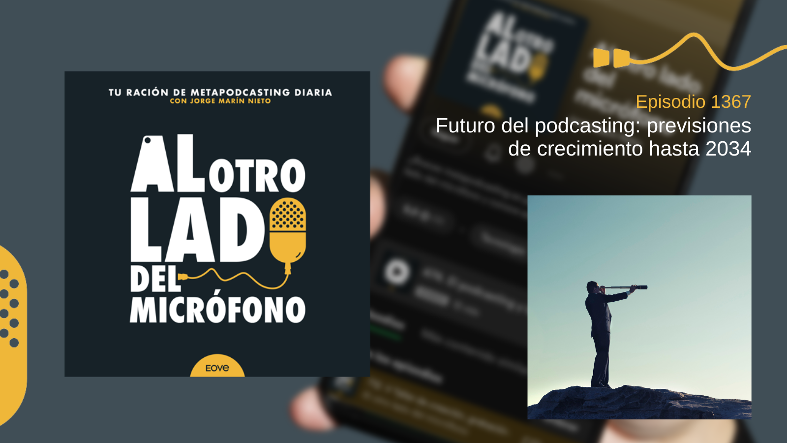 Futuro del podcasting: previsiones de crecimiento hasta 2034