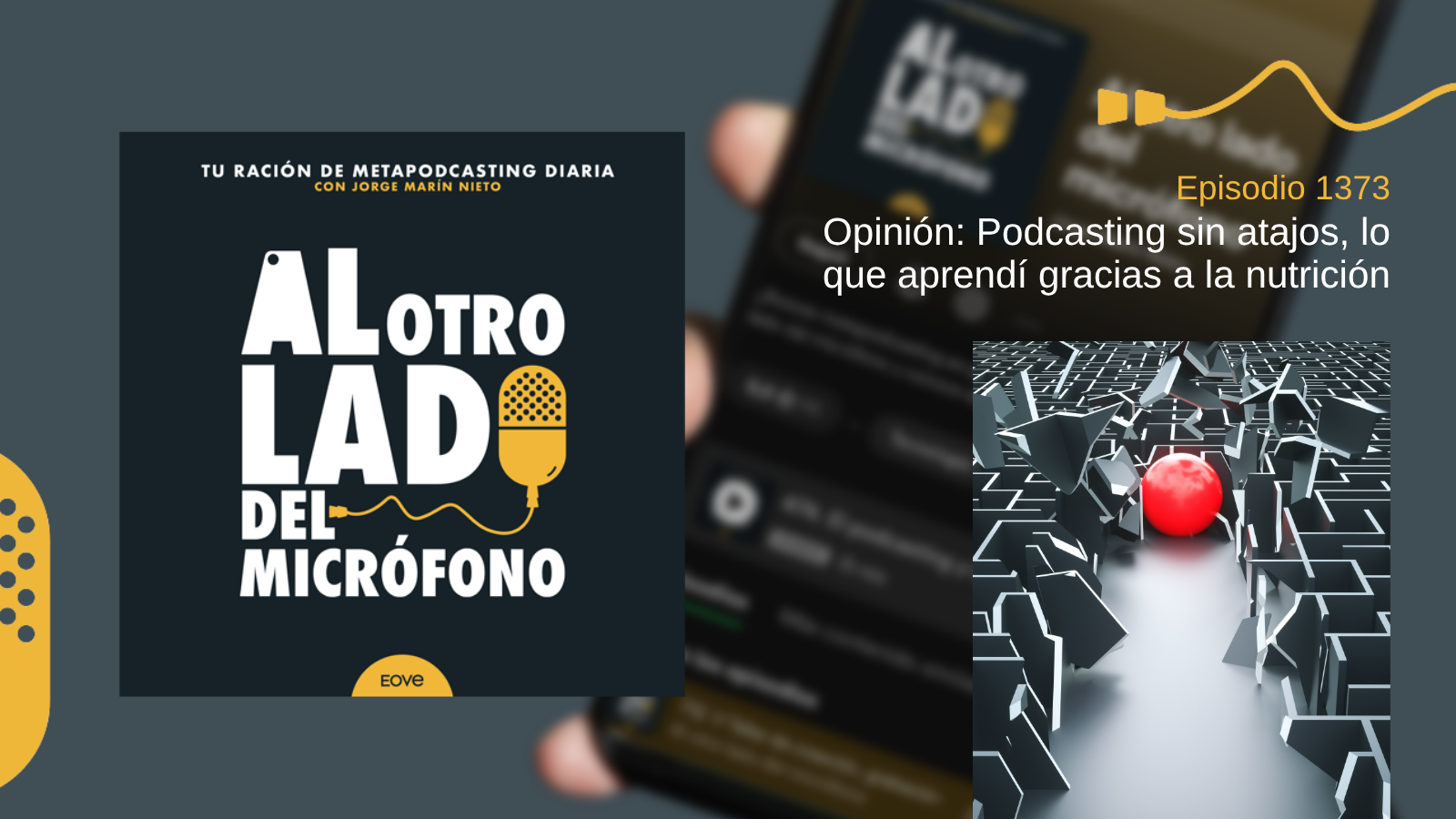 Opinión: Podcasting sin atajos, lo que aprendí gracias a la nutrición