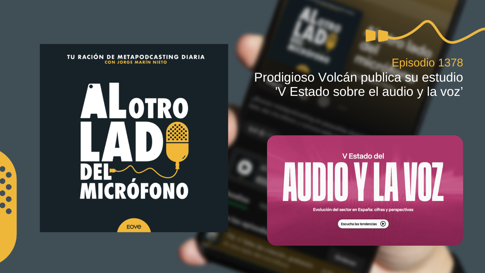 Prodigioso Volcán publica su estudio ‘V Estado sobre el audio y la voz’