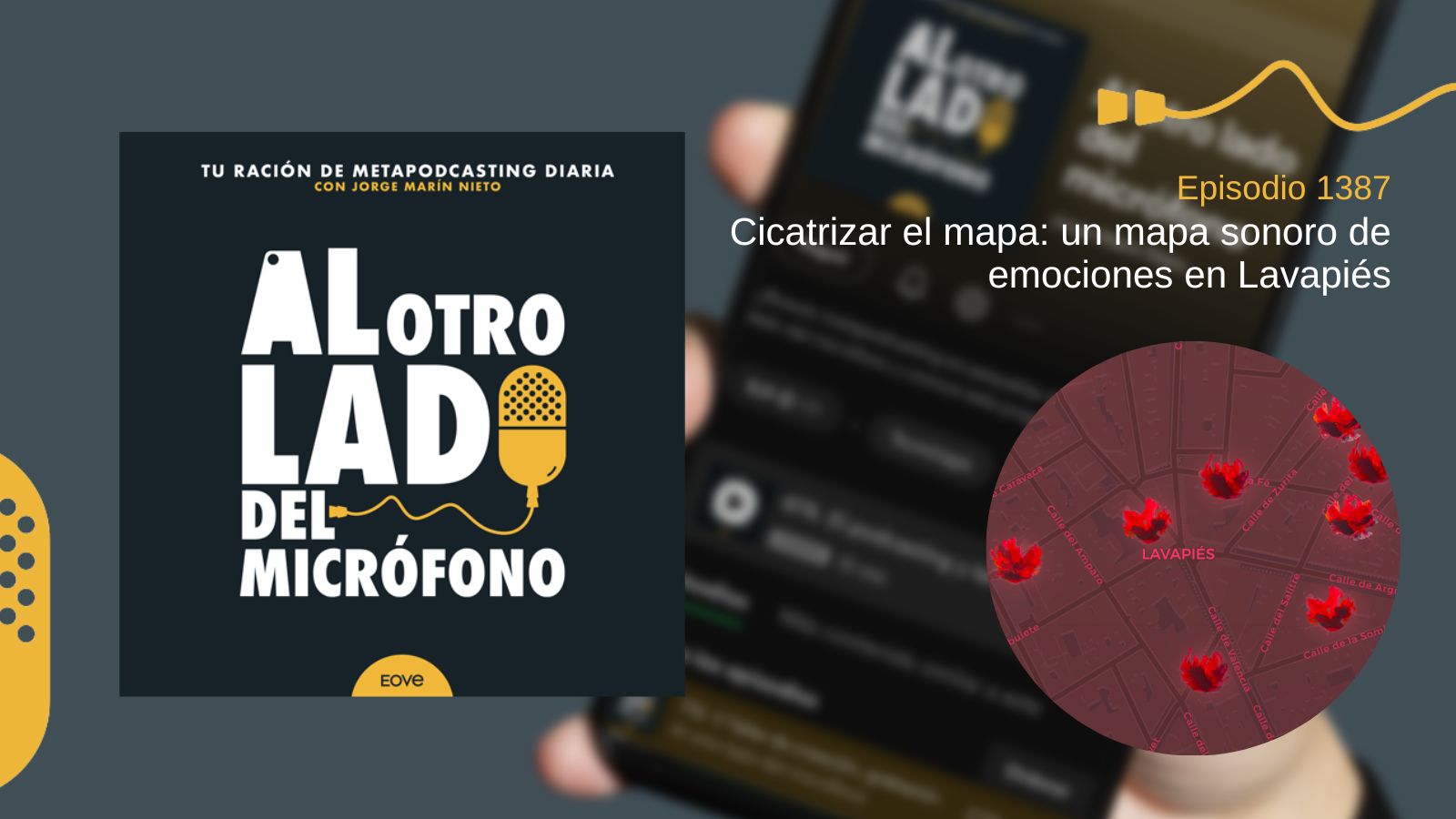 Cicatrizar el mapa: un mapa sonoro de emociones en Lavapiés
