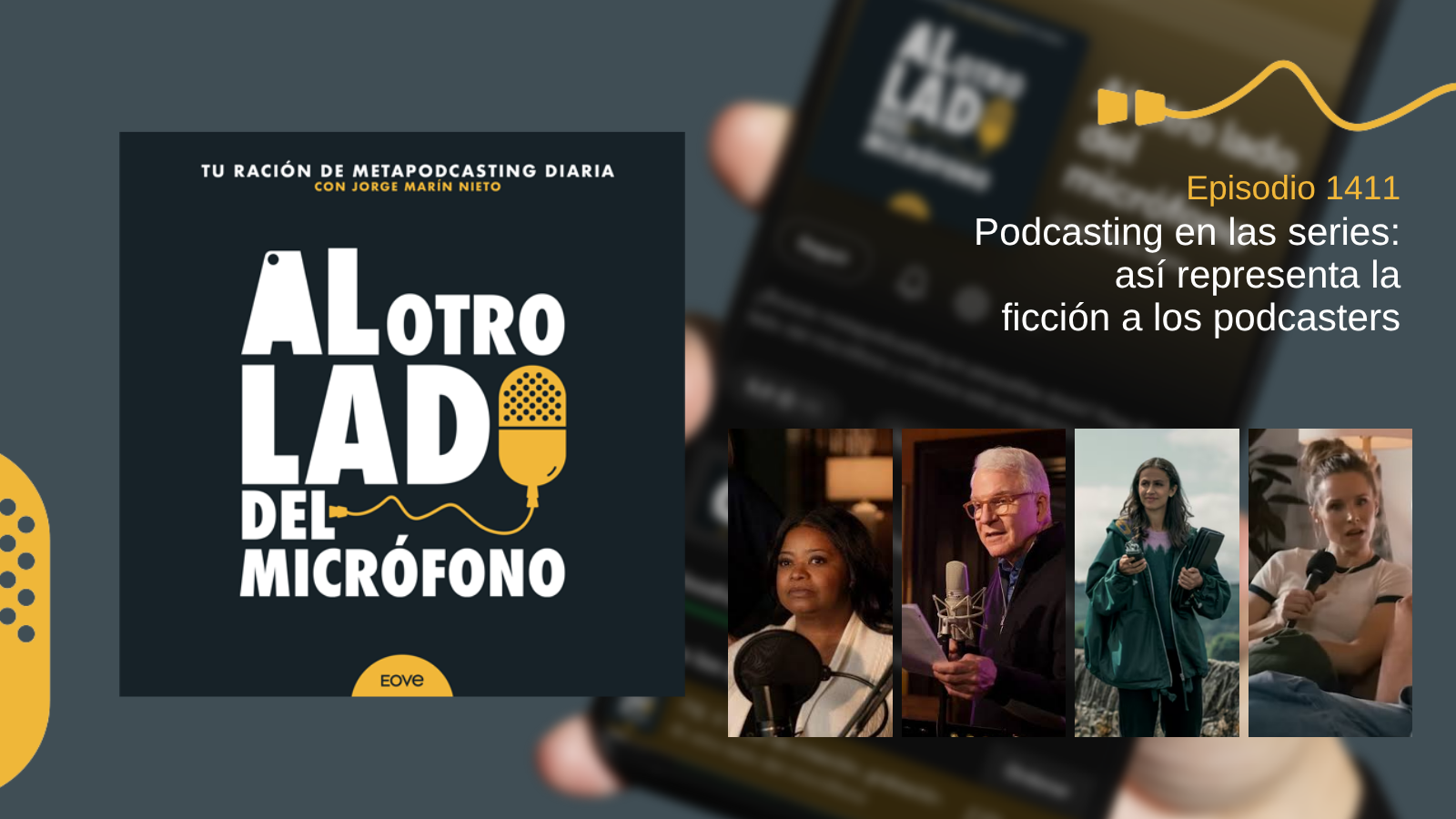 Podcasting en las series: así representa la ficción a los podcasters