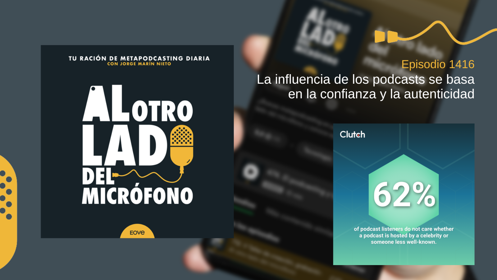 La influencia de los podcasts se basa en la confianza y la autenticidad