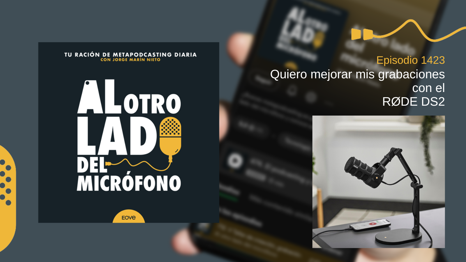 Quiero mejorar mis grabaciones con RØDE DS2
