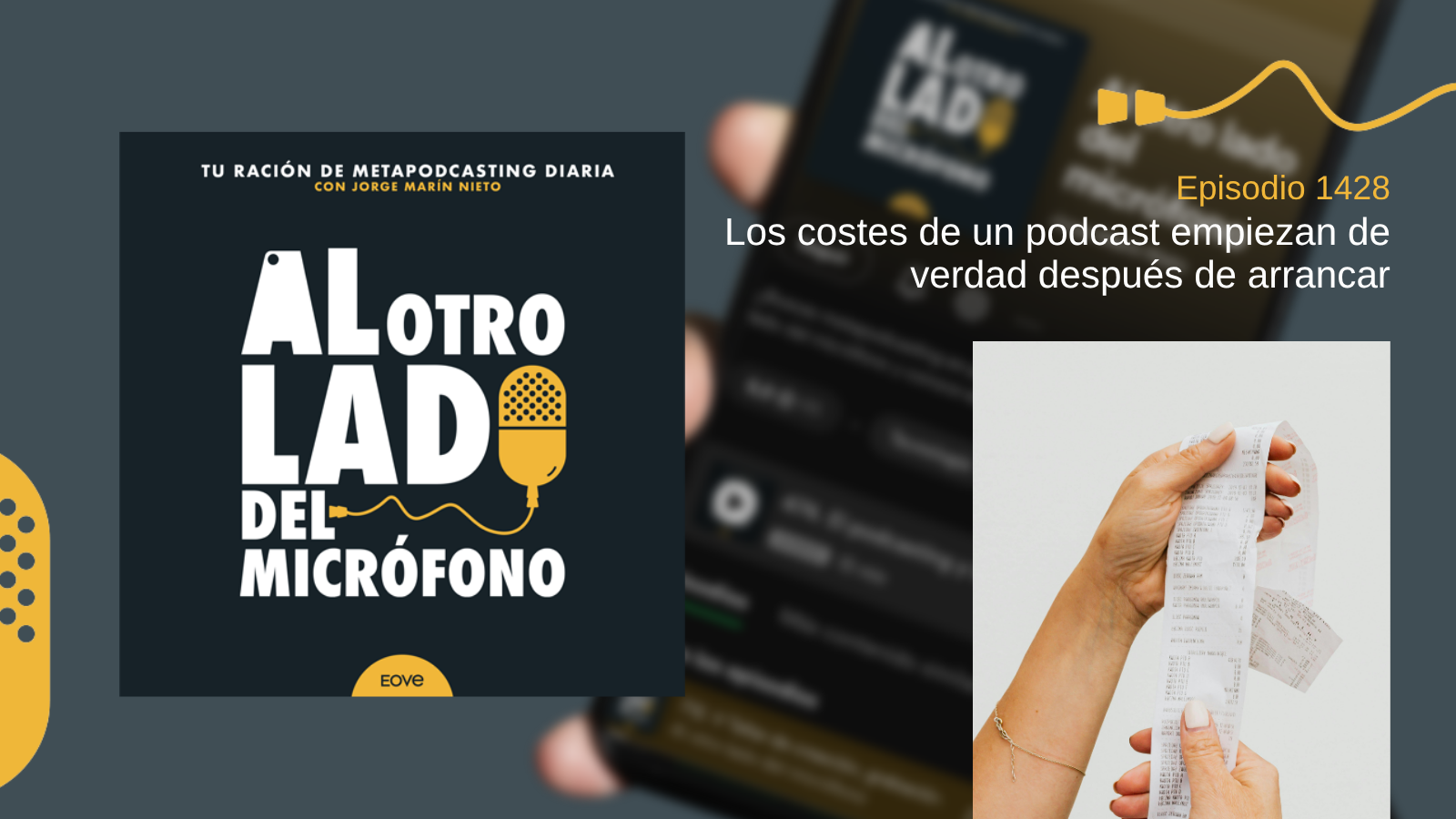 Los costes de un podcast empiezan de verdad después de arrancar